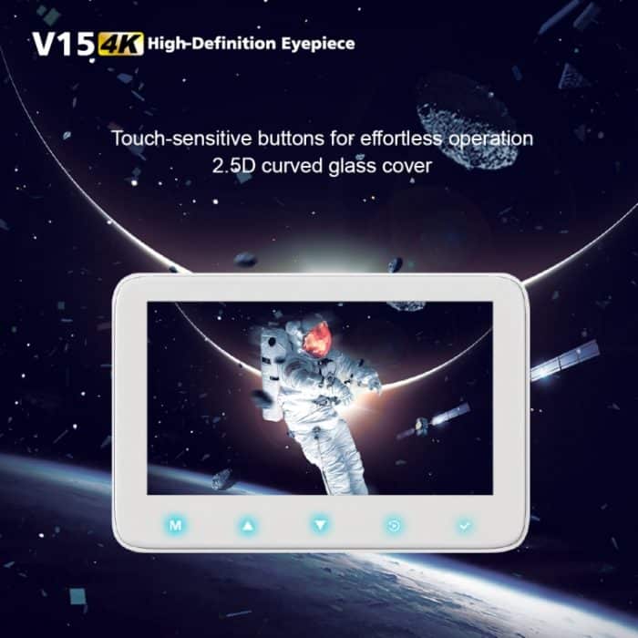 V15 5 Zoll 4K TFT-Bildschirm Astronomisches Teleskop Digitales elektronisches Okular – Bild 6