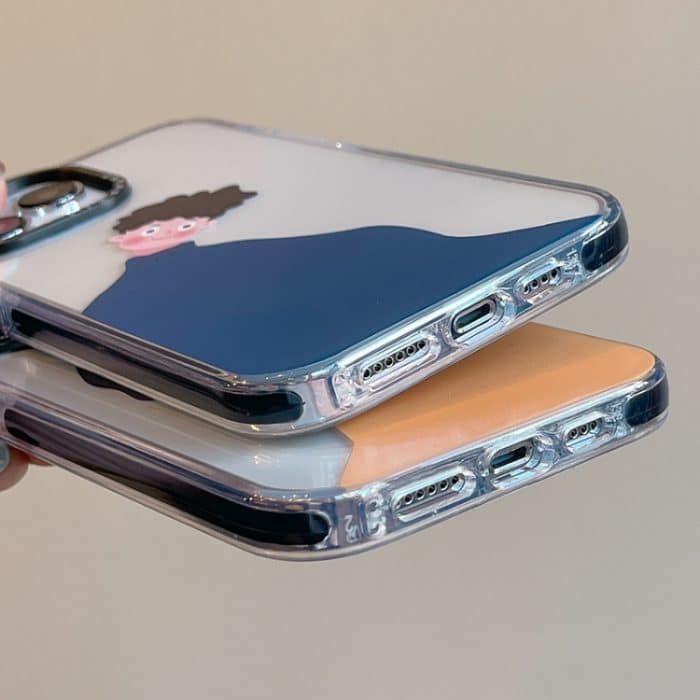 Einfaches Illustrationsmuster Vollständige Abdeckung Handyhülle, For iPhone 14 Plus – Bild 5