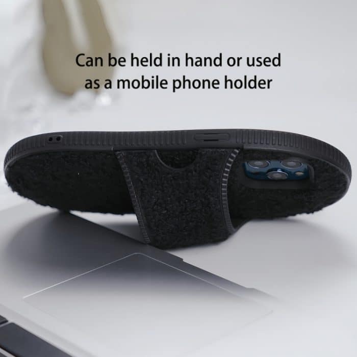 Kreative TPU-Telefonhülle mit Plüsch-Slipper-Design, For iPhone 15 Pro Max, For iPhone 15 Pro, For iPhone 15, For iPhone 14 / 13 – Bild 5