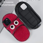 Kreative TPU-Telefonhülle aus Plüsch mit großen Augen und Pantoffel-Design, For iPhone 14 Pro, For iPhone 14 Pro Max, For iPhone 13 Pro Max, For iPhone 13 Pro – Bild 3