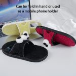 Kreative TPU-Telefonhülle aus Plüsch mit großen Augen und Pantoffel-Design, For iPhone 15 Pro Max, For iPhone 15 Pro, For iPhone 15, For iPhone 14 / 13 – Bild 4