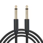 6,35 mm 1/4 TRS-Audiokabel für E-Gitarre, Stecker auf Stecker, 3m, 5m