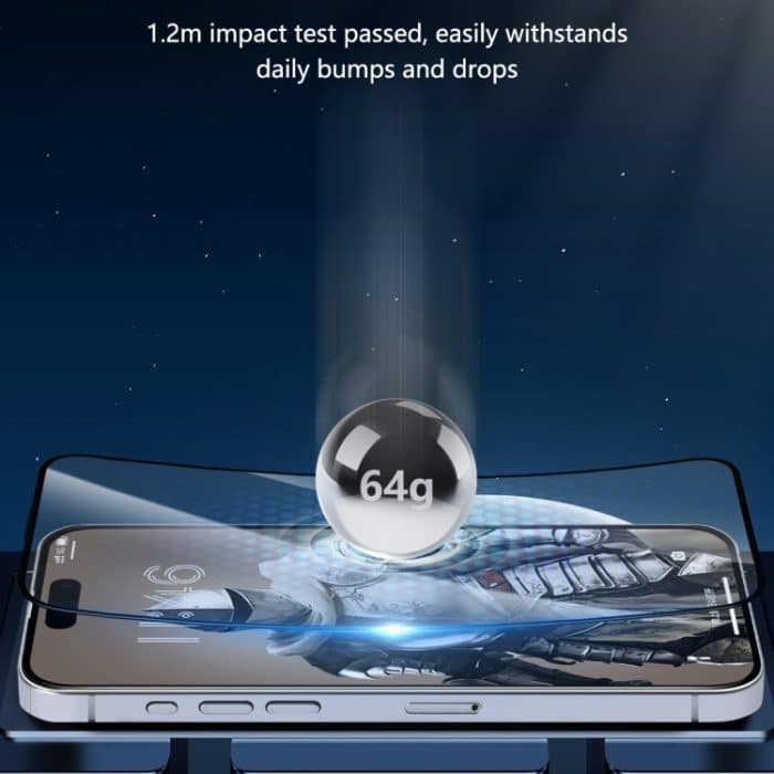 JOYROOM Zero Sense Series 2.5D Vollbild-HD-Hartglasfolie, For iPhone 16 Pro Max, For iPhone 16 Pro, For iPhone 16 Plus / 15 Plus, For iPhone 16 / 15 – Bild 4