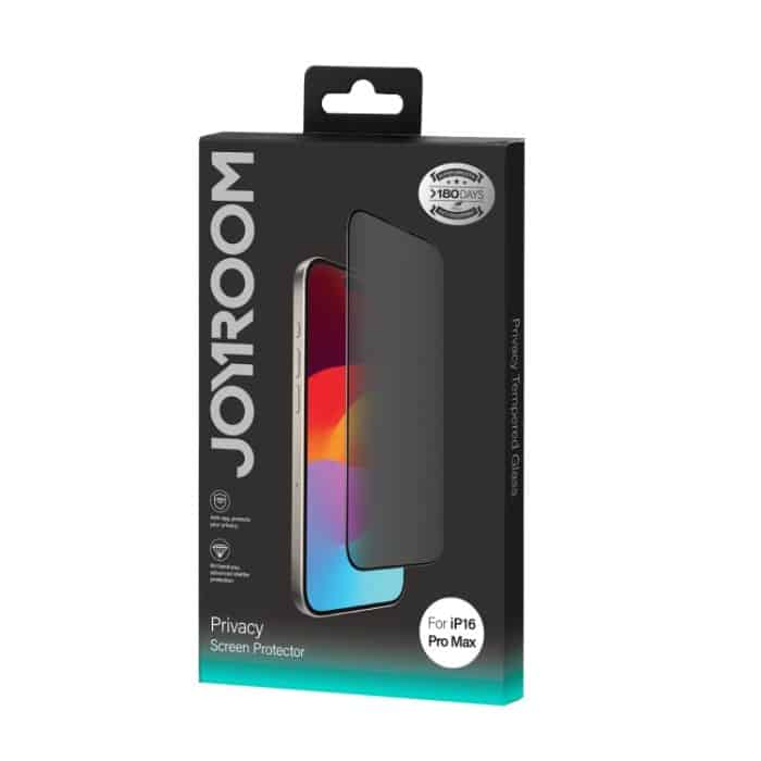 JOYROOM Zero Sense Series 2.5D Vollbild-Sichtschutzfolie aus gehärtetem Glas, For iPhone 16 Pro Max, For iPhone 16 Pro, For iPhone 16 Plus / 15 Plus, For iPhone 16 / 15 – Bild 7