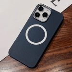 MagSafe-Telefonhülle mit vollständiger Abdeckung und Lederstrukturdesign, For iPhone 11 Pro, For iPhone X / XS, For iPhone XR