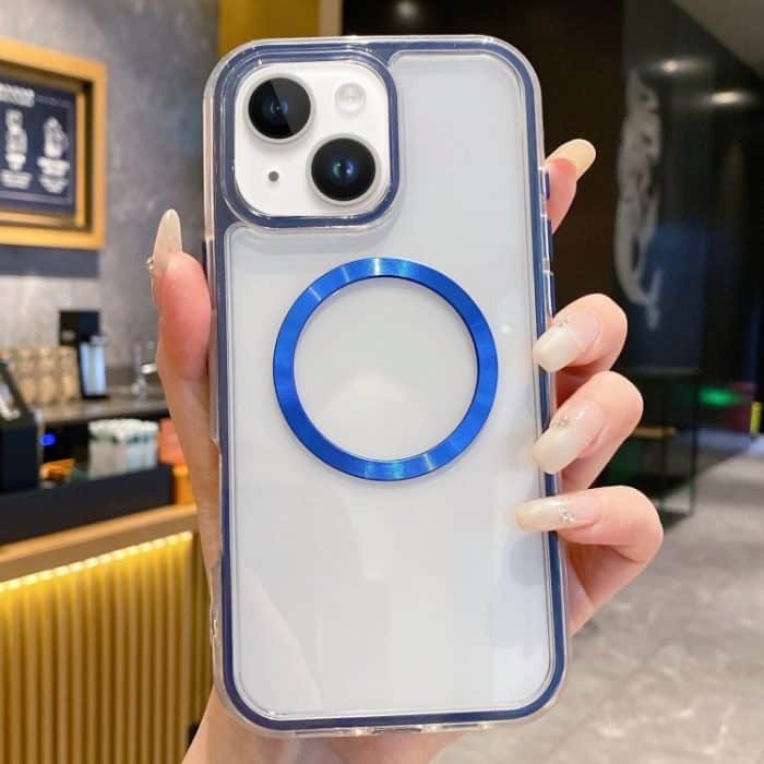 3-in-1-Airbag-MagSafe-Telefonhülle mit CD-Textur, For iPhone 14, For iPhone 14 Pro, For iPhone 14 Pro Max – Bild 1