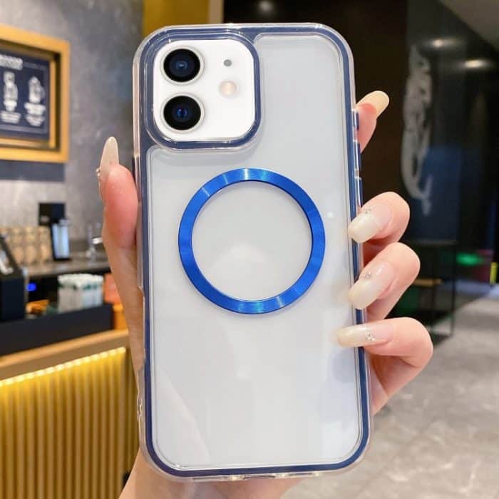 3-in-1-Airbag-MagSafe-Telefonhülle mit CD-Textur, For iPhone 12, For iPhone 12 Pro Max, For iPhone 12 Pro – Bild 1