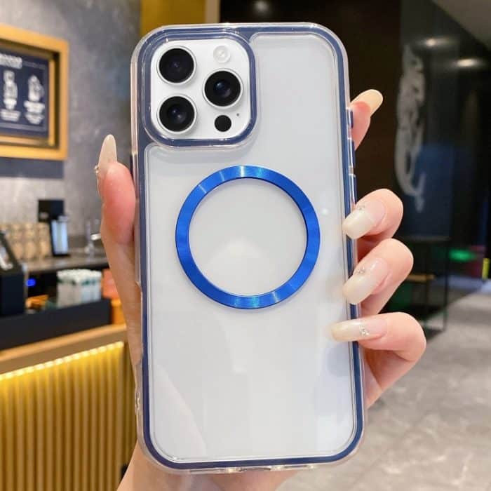 EDA007360819A.jpg 3-in-1-Airbag-MagSafe-Telefonhülle mit CD-Textur, For iPhone 11 Pro Max, For iPhone 11, For iPhone 11 Pro – Bild 1