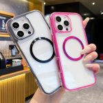 3-in-1-Airbag-MagSafe-Telefonhülle mit CD-Textur, For iPhone 15 Plus, For iPhone 15, For iPhone 14 Plus – Bild 4