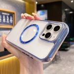 3-in-1-Airbag-MagSafe-Telefonhülle mit CD-Textur, For iPhone 15 Plus, For iPhone 15, For iPhone 14 Plus – Bild 5