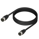 DIN-Stecker auf Stecker, 3-polig, Signalübertragung für Fernseher, DVD-Player, Adapterkabel., 0.5m, 1m, 1.5m, 3m, 5m