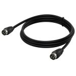 MD DIN 4-poliges AC/DC-Audio-Adapterkabel, Stecker auf Stecker, 0.5m, 1m, 1.5m, 3m, 5m