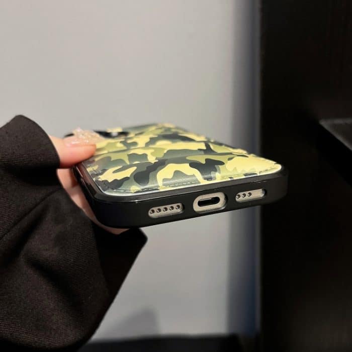 Camouflage-Eiderdaunen-Airbag-Telefonhülle, For iPhone 12 Pro, For iPhone 11 Pro Max, For iPhone 11, For iPhone 11 Pro, For iPhone XS / X, For iPhone XR – Bild 6