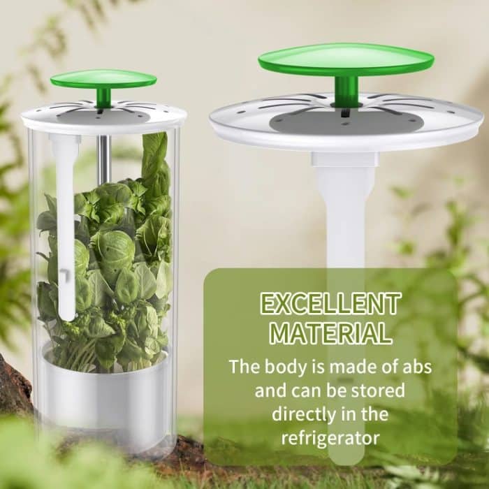 Aufbewahrungsbox für Kräuter und Koriander, Gemüse, Frischhaltebehälter, 31 x 12cm – Bild 5