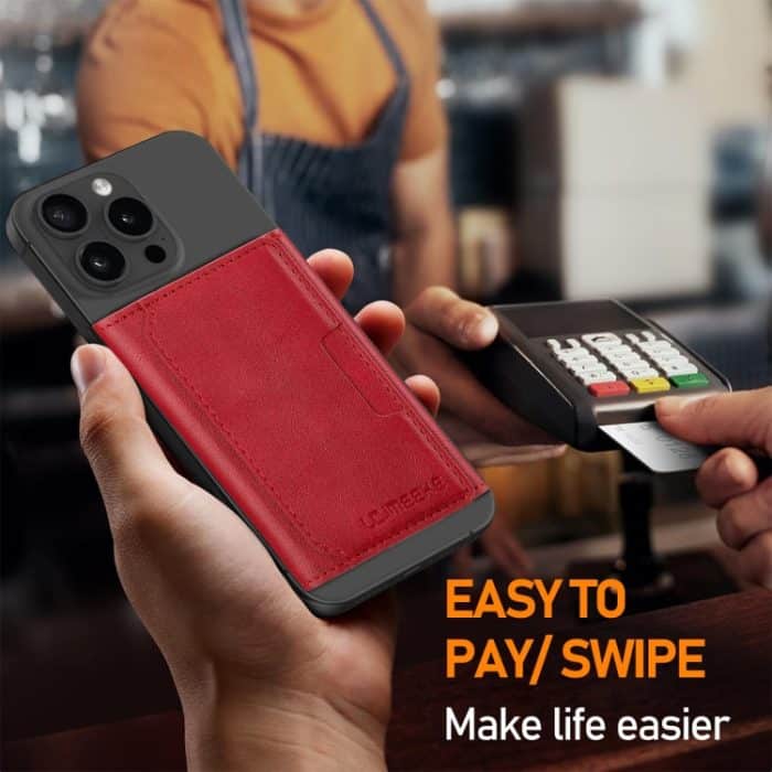 LC.IMEEKE 5-Karten MagSafe RFID Lederkartentasche – Bild 3