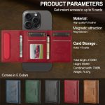 LC.IMEEKE 5-Karten MagSafe RFID Lederkartentasche – Bild 7