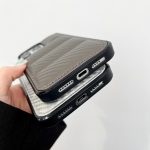 Telefonhülle mit Daunenjacke und Kohlefaserstruktur, For iPhone 12, For iPhone 12 Pro Max, For iPhone 12 Pro, For iPhone 11 Pro Max, For iPhone 11 – Bild 4