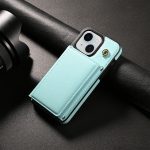 Dreifach gefaltete Handyhülle mit Kartenfach und langem Umhängeband, For iPhone 14 Plus, For iPhone 14, For iPhone 14 Pro, For iPhone 14 Pro Max – Bild 2