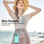 Dreifach gefaltete Handyhülle mit Kartenfach und langem Umhängeband, For iPhone 14 Plus, For iPhone 14, For iPhone 14 Pro, For iPhone 14 Pro Max – Bild 6