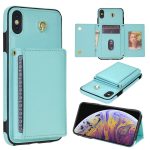 Dreifach gefaltete Handyhülle mit Kartenfach und langem Umhängeband, For iPhone XR, For iPhone XS Max