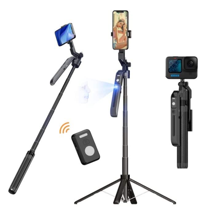 FUNSNAP A6 360 Grad Al Gimbal Selfie Stick Smart Face Tracking Integriertes Stativ, A6 – Bild 2
