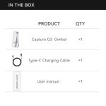 FUNSNAP Capture Q3 Einachsiger Handheld-Gimbal-Telefon-Live-Stabilisator, Capture Q3 – Bild 13