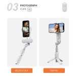 FUNSNAP Capture Q3 Einachsiger Handheld-Gimbal-Telefon-Live-Stabilisator, Capture Q3 – Bild 6