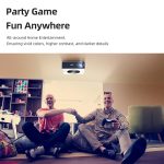 AUN AKEY7 MAX 1920x1080P HD Android LCD-Projektor, US Plug, UK Plug, EU Plug, AU Plug – Bild 5