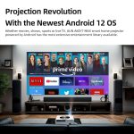 AUN AKEY7 MAX 1920x1080P HD Android LCD-Projektor, US Plug, UK Plug, EU Plug, AU Plug – Bild 6