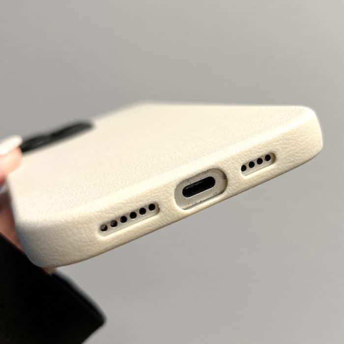 Litschi Textur TPU Handyhülle mit schwarzem Linsenrahmen, For iPhone 14 Plus, For iPhone 14, For iPhone 14 Pro, For iPhone 14 Pro Max – Bild 6