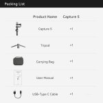 FUNSNAP Capture 5 Professioneller 3-Achsen-Hand-Gimbal-Telefon-Live-Stabilisator, Capture 5 Basic, Capture 5 Combo – Bild 11