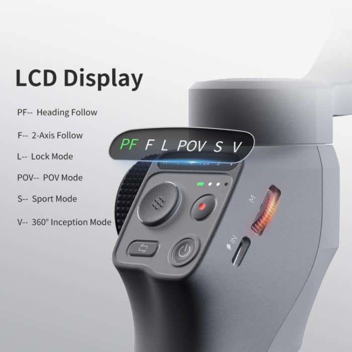 FUNSNAP Capture 5 Professioneller 3-Achsen-Hand-Gimbal-Telefon-Live-Stabilisator, Capture 5 Basic, Capture 5 Combo – Bild 10