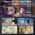 FUNSNAP Capture π Arm aus Aluminiumlegierung 3-Achsen-Handy-Gimbal, Capture π Basic, Capture π Combo – Bild 11