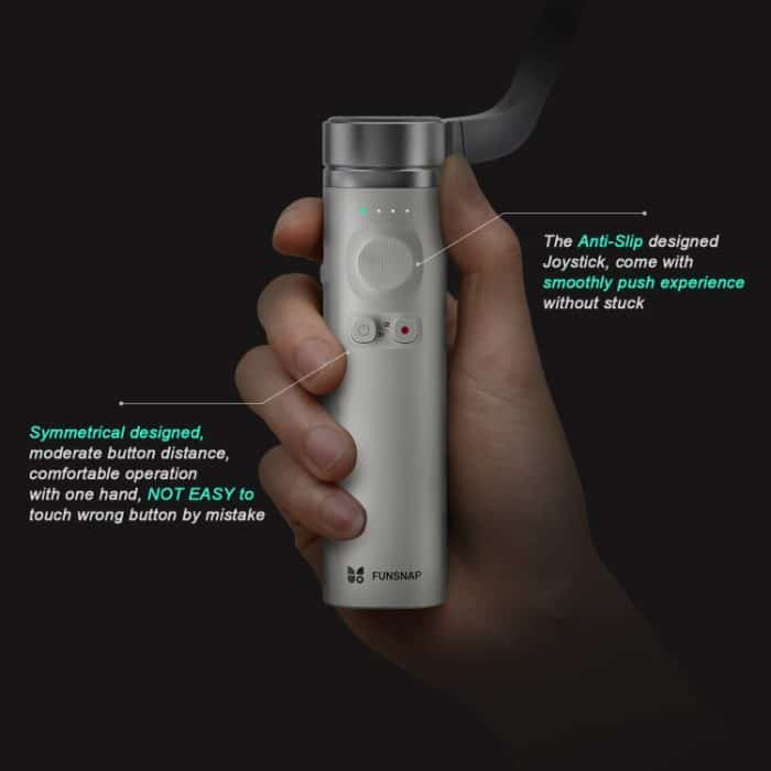 FUNSNAP Capture π Arm aus Aluminiumlegierung 3-Achsen-Handy-Gimbal, Capture π Basic, Capture π Combo – Bild 6