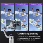 FUNSNAP Capture π Arm aus Aluminiumlegierung 3-Achsen-Handy-Gimbal, Capture π Basic, Capture π Combo – Bild 7