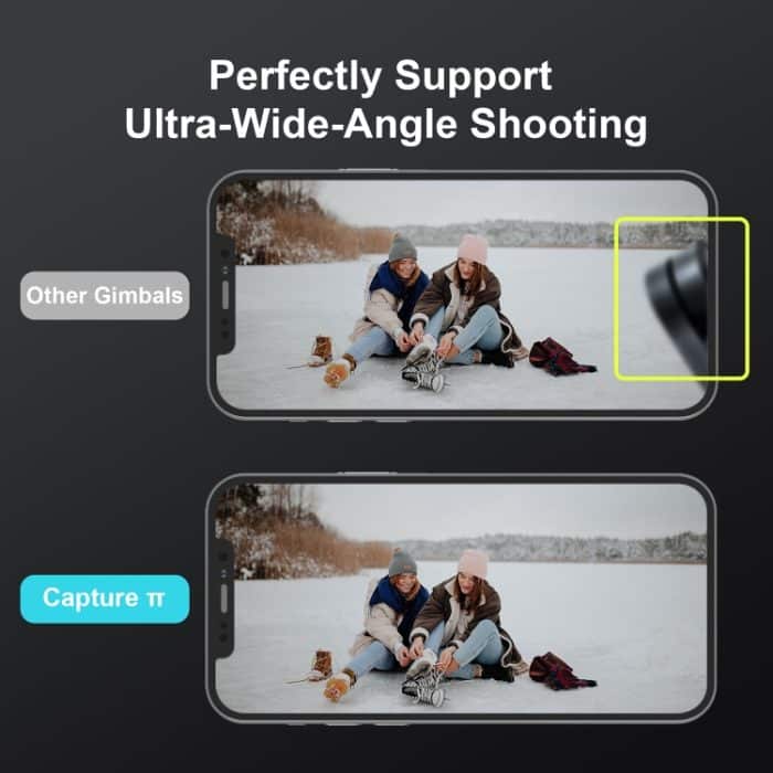 FUNSNAP Capture π Arm aus Aluminiumlegierung 3-Achsen-Handy-Gimbal, Capture π Basic, Capture π Combo – Bild 10