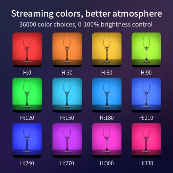 FUNSNAP Pocket Vollfarb-RGB-Video-Shot-Fülllicht, Pocket Fill Light – Bild 4