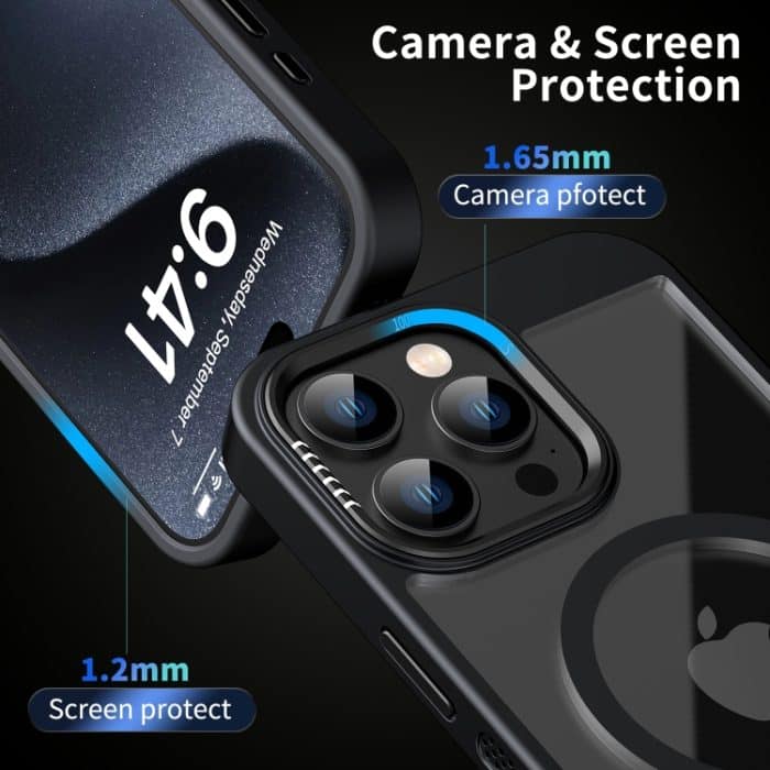 Honeycomb Cooling MagSafe-Telefonhülle, For iPhone 15 Pro Max, For iPhone 15 Pro, For iPhone 15 Plus, For iPhone 15 – Bild 7