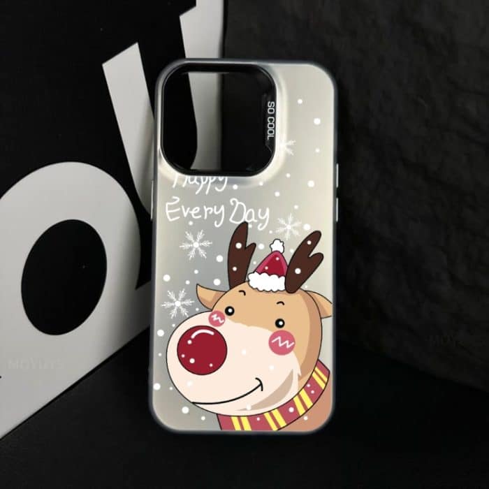 Weihnachtsserie PC-Telefonhülle mit vollständigem Muster, For iPhone 14 Plus – Bild 4
