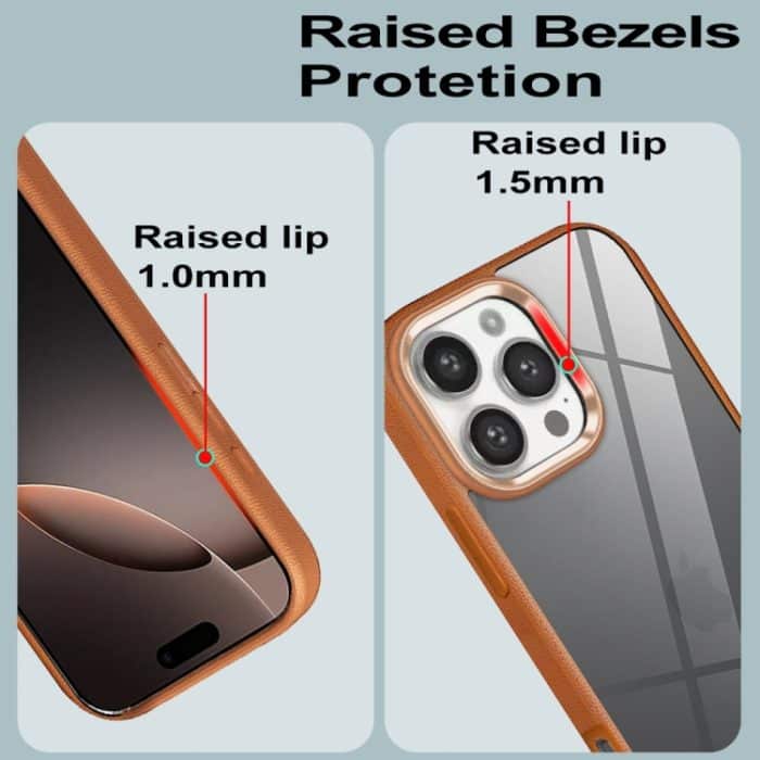 Litschi Textur TPU Hybrid Acryl Handyhülle, For iPhone 15 Plus, For iPhone 15, For iPhone 14 Plus, For iPhone 14, For iPhone 14 Pro, For iPhone 14 Pro Max – Bild 5