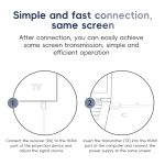 CS6 TX + RX 1080P Kabelloser HDMI-Sender-Empfänger – Bild 9