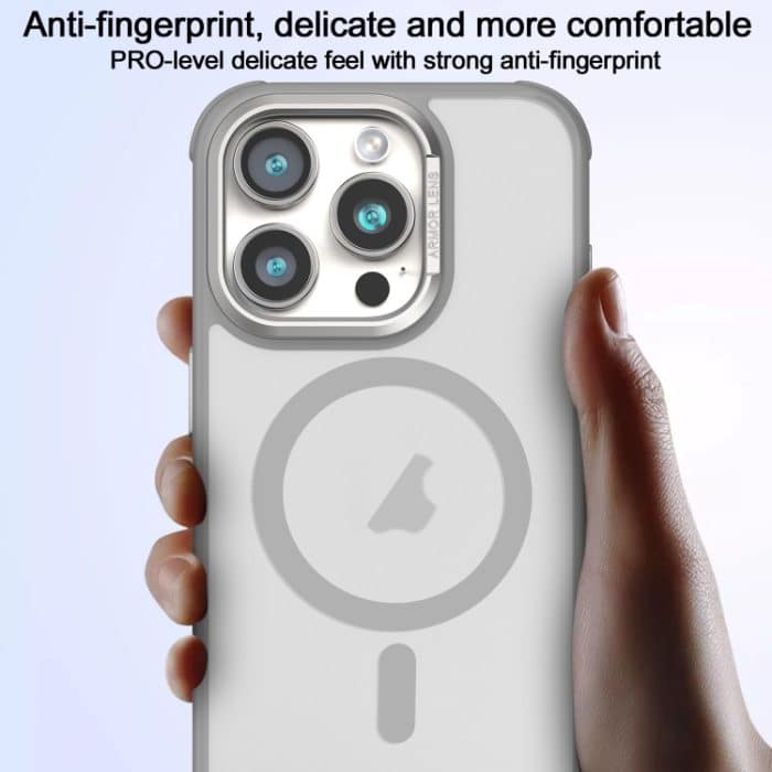 Hardware-Seitenkühlung, Hautgefühl, mattierter Metalllinsenrahmen, MagSafe-Telefonhülle, For iPhone 16, For iPhone 15 Pro Max, For iPhone 15 Pro – Bild 5