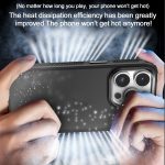 Hardware-Seitenkühlung Hautgefühl Mattiertes Metalllinsenrahmen-Telefongehäuse, For iPhone 16 Pro Max, For iPhone 16 Pro, For iPhone 16 Plus – Bild 8