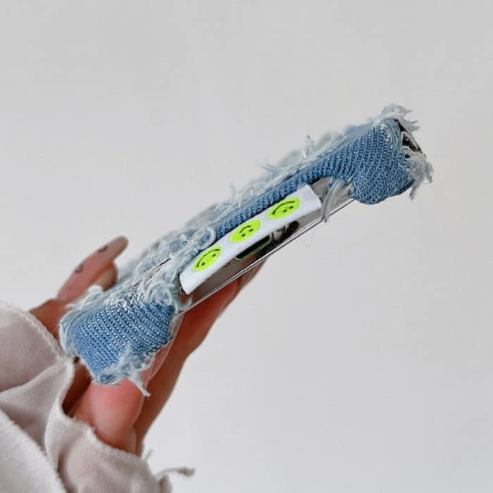 Kreative PU-Telefonhülle aus schwarzem Denim mit mehreren Löchern und Spitze, For iPhone 16 Pro Max, For iPhone 16 Pro, For iPhone 16 Plus, For iPhone 16, For iPhone 15 Pro Max, For iPhone 15 Pro, For iPhone 15 Plus, For iPhone 15, For iPhone 14 Plus... – Bild 4