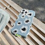 Kreative PU-Telefonhülle aus schwarzem Denim mit mehreren Löchern und Spitze, For iPhone 16 Pro Max, For iPhone 16 Pro, For iPhone 16 Plus, For iPhone 16, For iPhone 15 Pro Max, For iPhone 15 Pro, For iPhone 15 Plus, For iPhone 15, For iPhone 14 Plus... – Bild 5