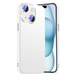 Nano-Linsenabdeckung – Flüssigsilikon-Telefonhülle, For iPhone 15 Plus, For iPhone 15