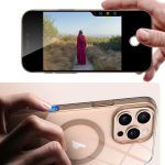 Schlanke, transparente MagSafe PC-Telefonhülle mit Farbkontrast, For iPhone 16 Pro Max, For iPhone 16 Pro, For iPhone 16 Plus – Bild 5