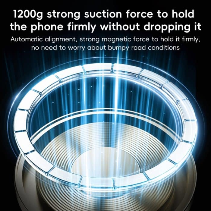 RBS PH19 Ultradünner magnetischer Auto-Lüftungsauslass-Telefonhalter – Bild 4
