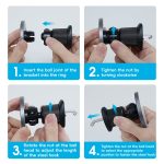 RBS PH19 Ultradünner magnetischer Auto-Lüftungsauslass-Telefonhalter – Bild 8