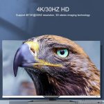 Measy MT4344 4K 30Hz 4 In 4 Out HDMI Matrix Switch unterstützt nahtloses Umschalten, EU Plug, US Plug, UK Plug, AU Plug – Bild 3